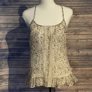 Spaghetti strap tank top